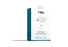 TTEC Şarj Kablo USB-A Type-C Cable