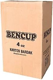 Karton Bardak 4 Oz Bencup 50 li (1/2000 Ad)