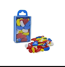 Sayı Fasülyesi 1 Paket Plastik Sayı Sayma Fasülyeleri 1. Sınıflar İçin Renkli Fasulye