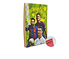 Futbol Yıldızları Not defteri renkli